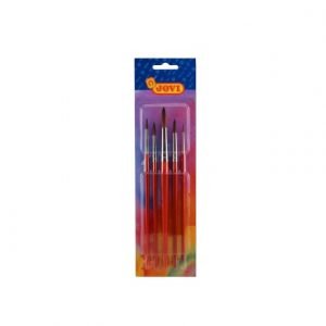 Water Color Brushes Asstd. Sizes 0,4,6,8,12 JOVI JO8185